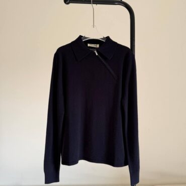 Miu Miu Cashmere Polo Shirt Woman